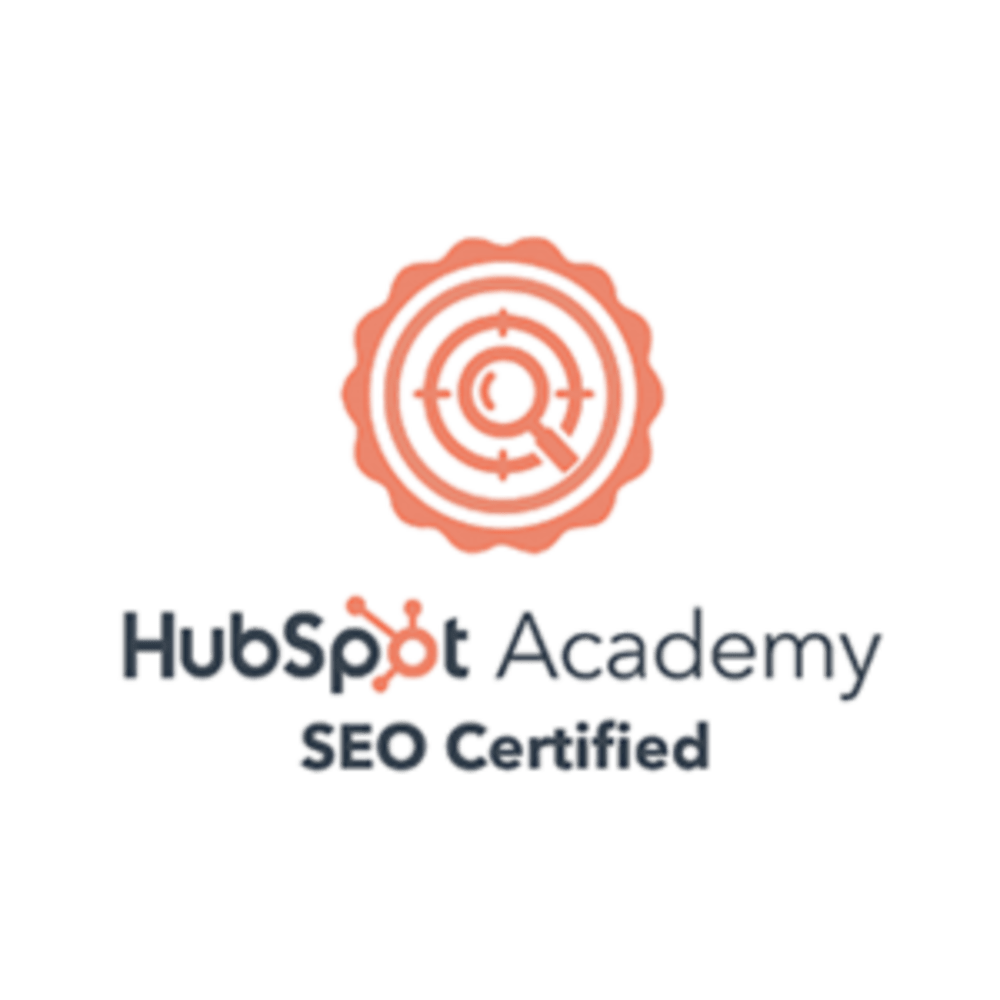 Hubspot Academy SEO certification