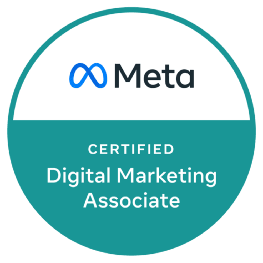 Meta digital marketing certification